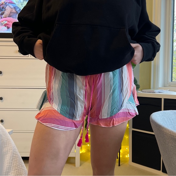 Striped Pajama Shorts - Picture 10 of 10